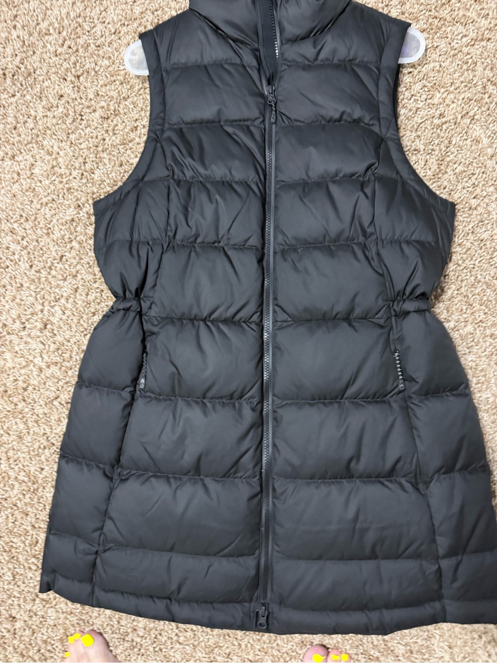 Women's Black Puffer Vest - Quilted Jacket